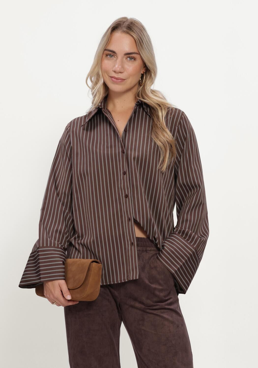 Bruine SIMPLE  WV-COTT-PL-PIN-26-3 - large