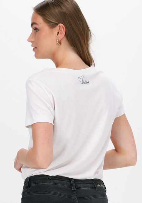 MOS MOSH T-shirt CHERRIE O-SS TEE en blanc - large