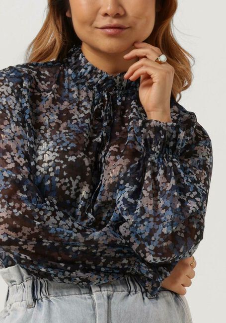 Blauwe CATWALK JUNKIE  BL CLOUDY LEAVES - large