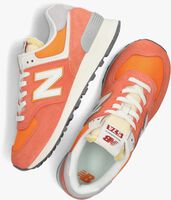Oranje NEW BALANCE Lage sneakers U574 D - medium