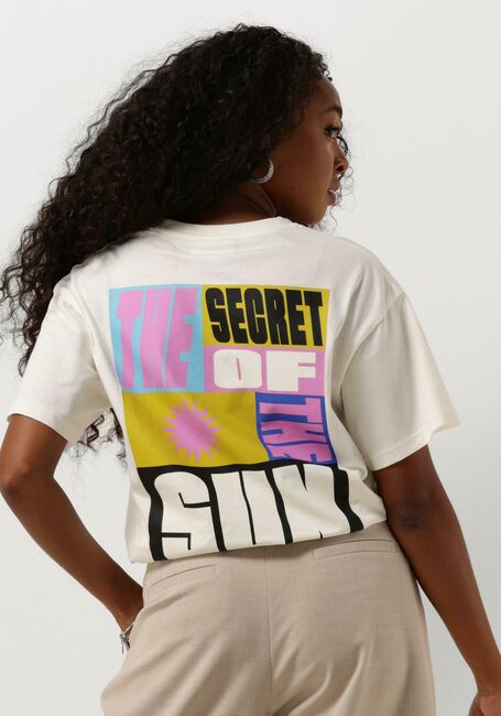 COLOURFUL REBEL T-shirt SECRET SUN LOOSEFIT TEE en blanc - large