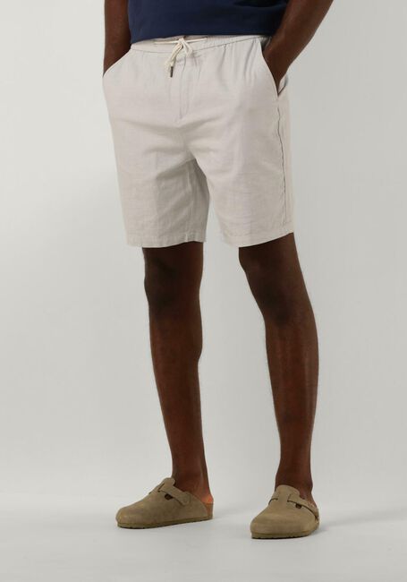 SCOTCH & SODA Pantalon courte FAVE - COTTON/LINEN TWILL BERMUDA en gris - large