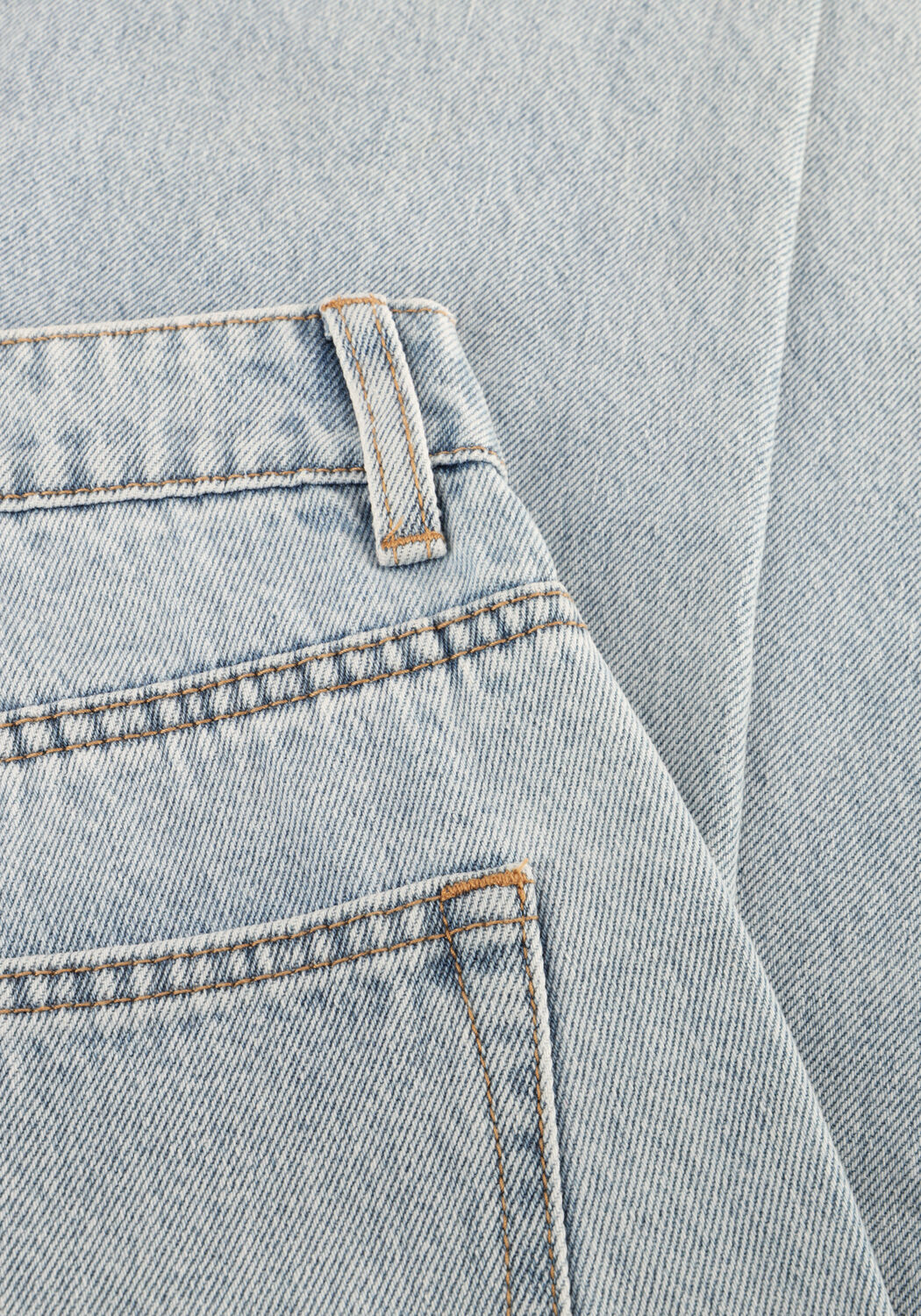 WITHBLACK Wide jeans WBLABIGALE HW STRAIGHT JEANS Bleu clair - large