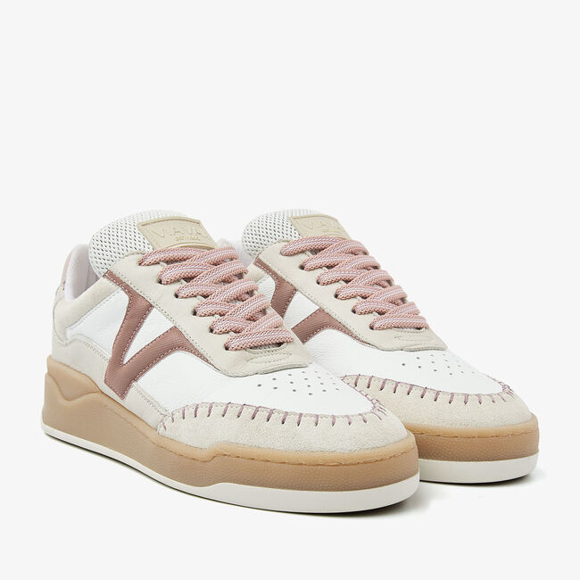 VIA VAI Baskets basses SAM OLIVIA en rose - large