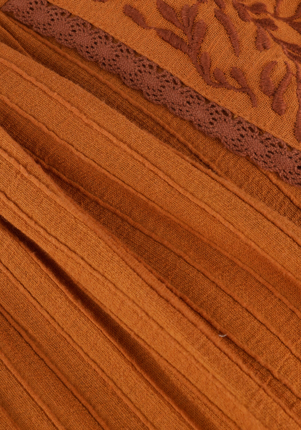 Bruine ANTIK BATIK  BERNARDO BLOUSE - large