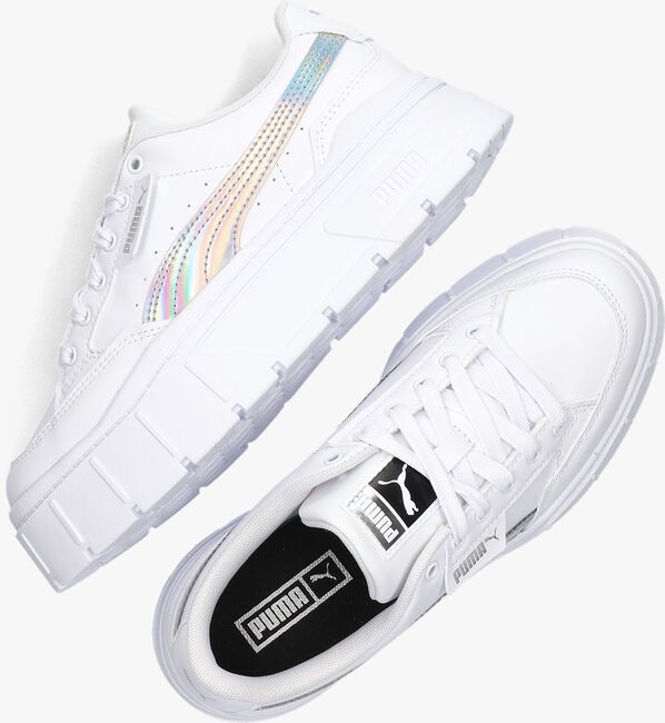 Witte PUMA Lage sneakers MAYZE STACK - large