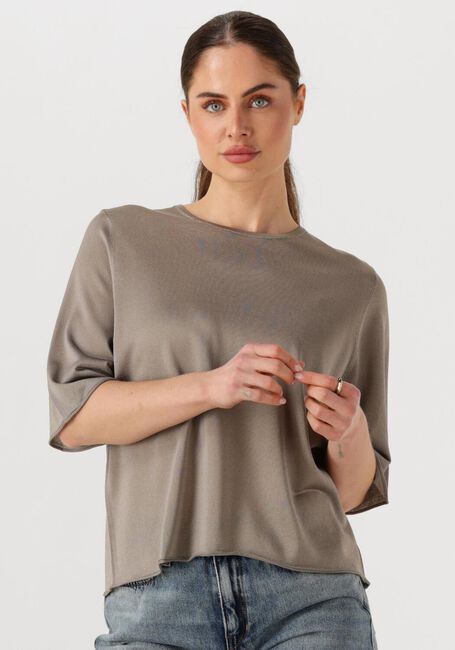 DRYKORN T-shirt NISLE en gris - large