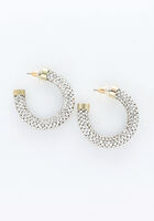 NOTRE-V Boucles d'oreilles EARRING STONES STRASS Doré - medium