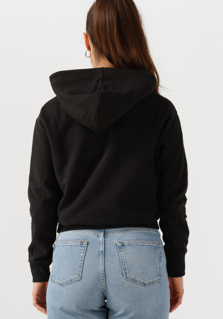 Zwarte CALVIN KLEIN Trui CK EMBROIDERY HOODIE - large