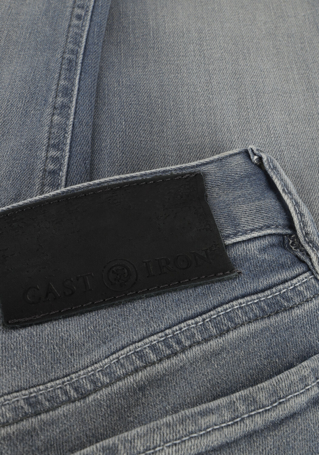 CAST IRON Slim fit jeans RISER SLIM BLUE GREY SKY en gris - large