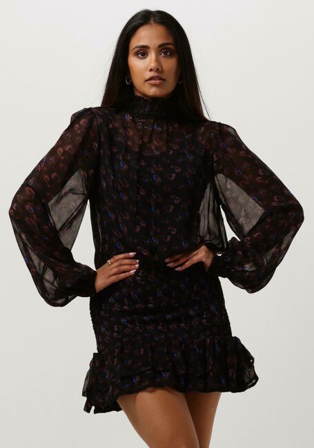 ROUGH STUDIOS Mini robe STELLA DRESS en noir - large