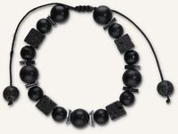 Zwarte CLAY Sieraad BRACELET Zwarte CLAY Sieraad BRACELET - medium
