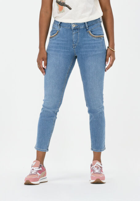 Blauwe MOS MOSH Slim fit jeans BRAFDORD FREE SHORTS - large