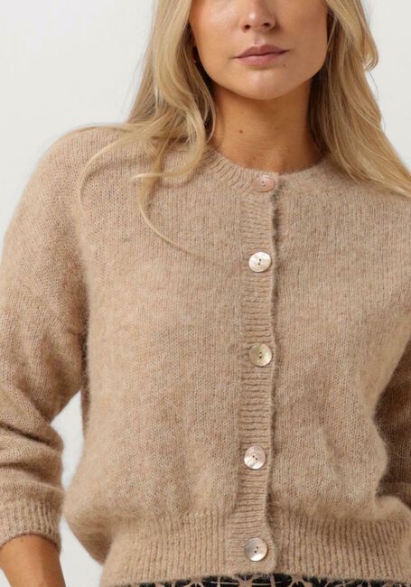 BY-BAR Gilet RILEY ECO CARDIGAN Sable - large