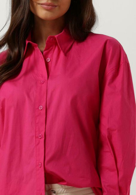 Roze COLOURFUL REBEL  TALIA OVERSIZED BOYFRIEND BLOUSE - large