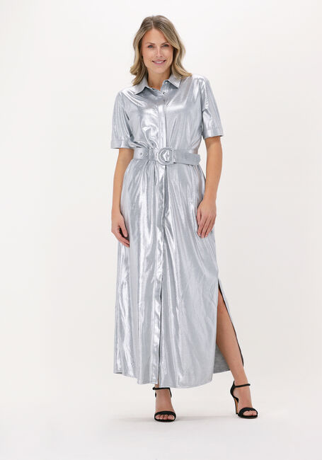 EST'SEVEN Robe maxi DRESS TO IMPRESS en argent - large
