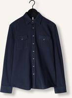 Donkerblauwe PROFUOMO Casual overhemd OVERSHIRT WESTER Donkerblauwe PROFUOMO Casual overhemd OVERSHIRT WESTER - medium