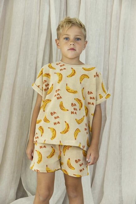 AMMEHOELA T-shirt AM.SUNNY.20 en jaune - large