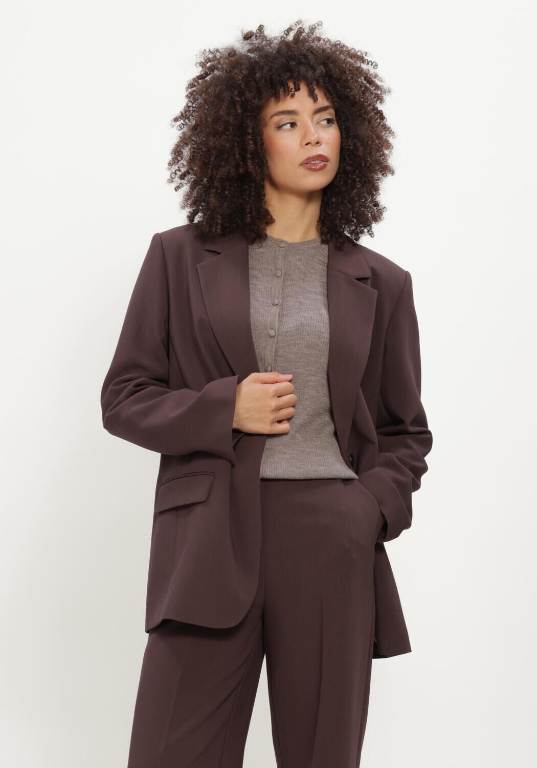 MODSTR&Ouml;M Blazer GALE BLAZER en marron - large