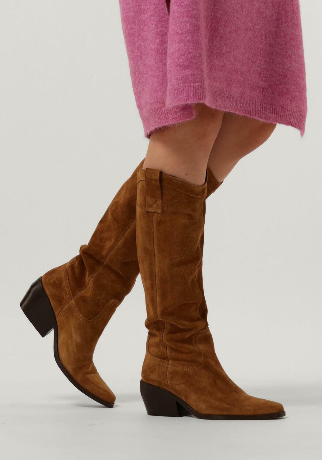 Notre v laarzen cognac top