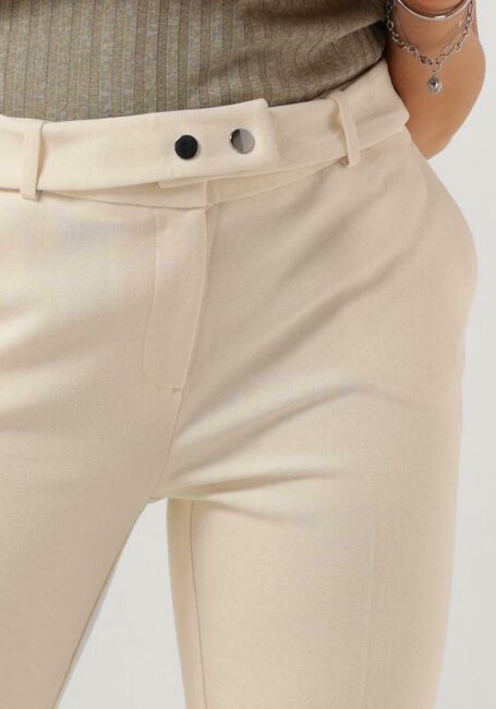 AAIKO Pantalon FLARENE VIS 420 Écru - large