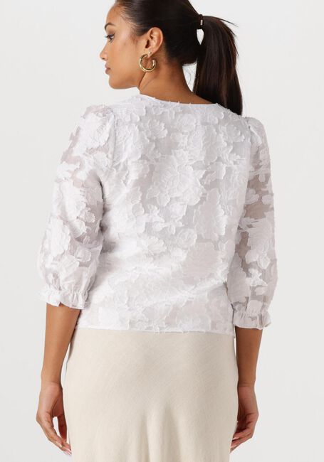Witte SELECTED FEMME  SLFCATHI-SADIE 3/4 TOP FF - large