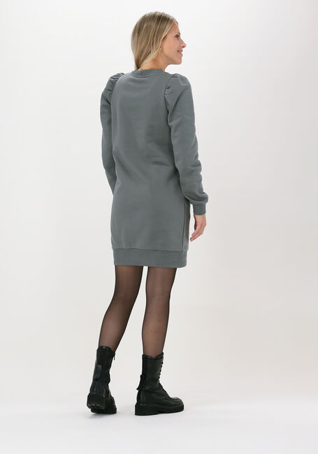 SECOND FEMALE Mini robe CARMELLE SWEAT CREW NECK DRESS en gris - large