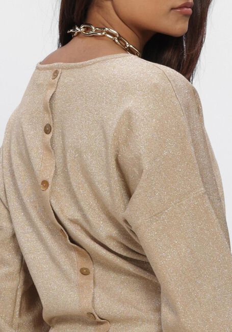 NUKUS Pull JORIEN PULLOVER LUREX en camel - large