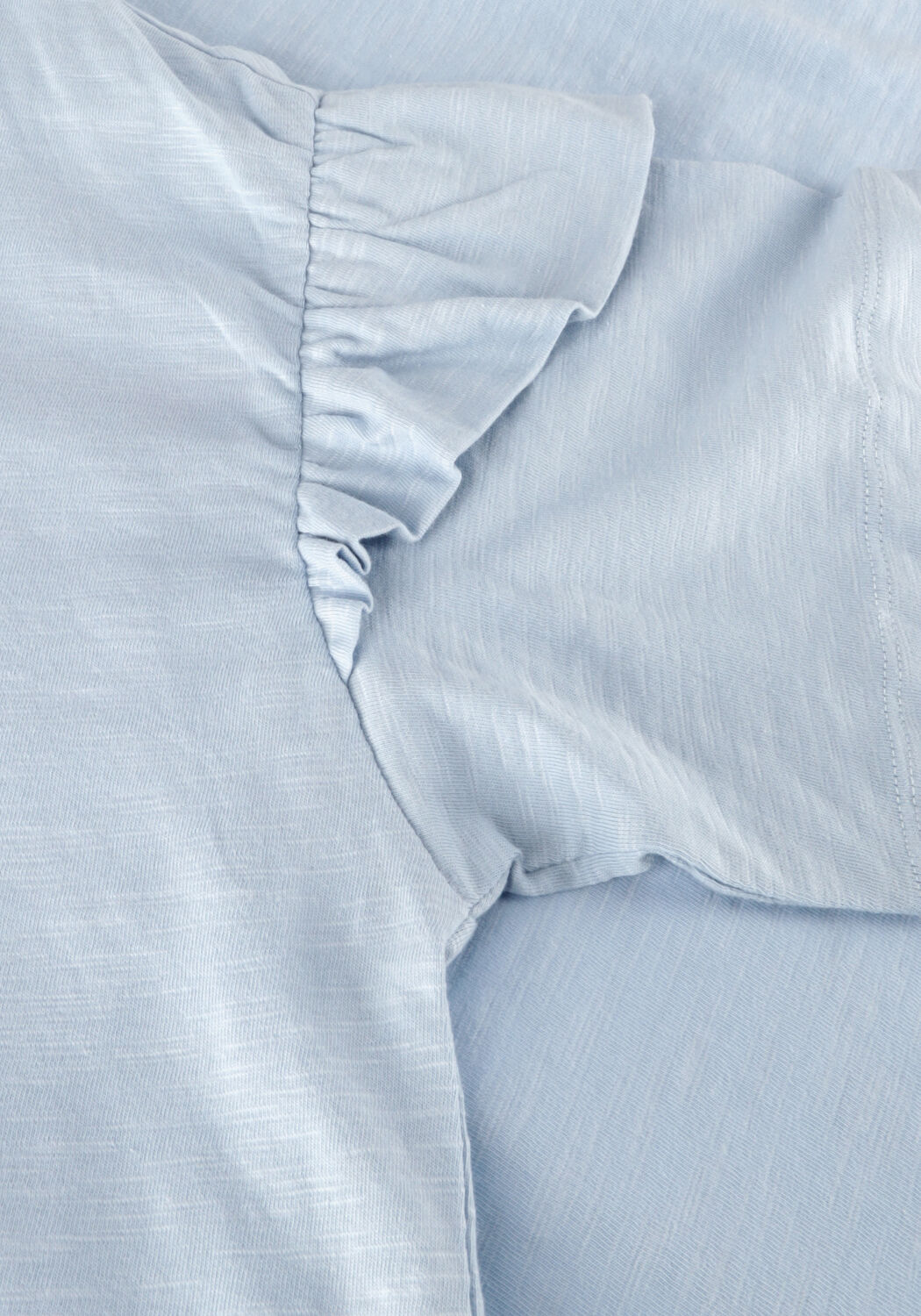 SELECTED WOMEN T-shirt SLFRYLIE SS FLORENCE TEE en bleu - large