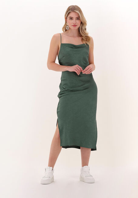 JUST FEMALE Robe midi RICH DRESS en vert - large