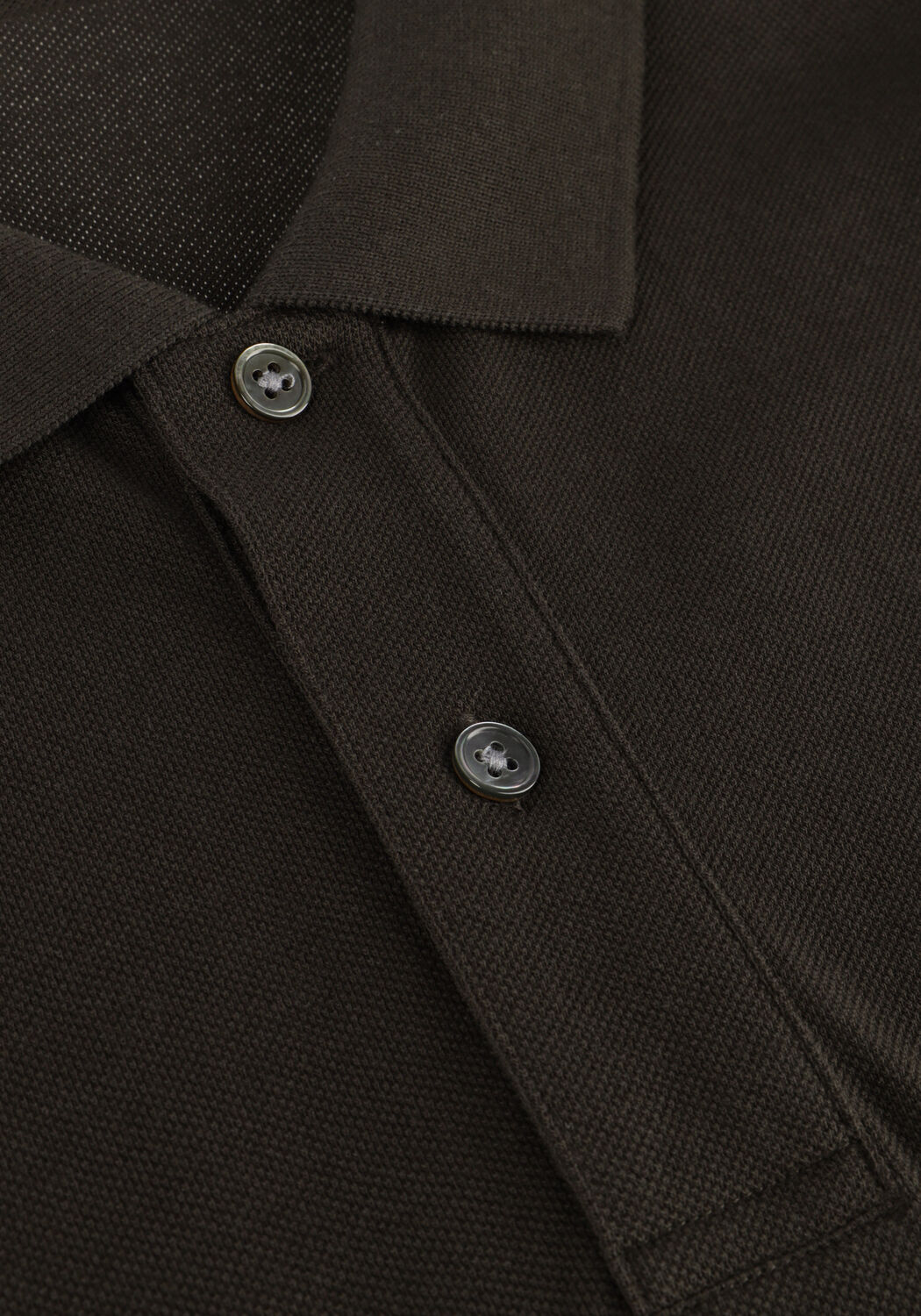 Donkergroene PROFUOMO Polo POLO SHORT SLEEVE - large