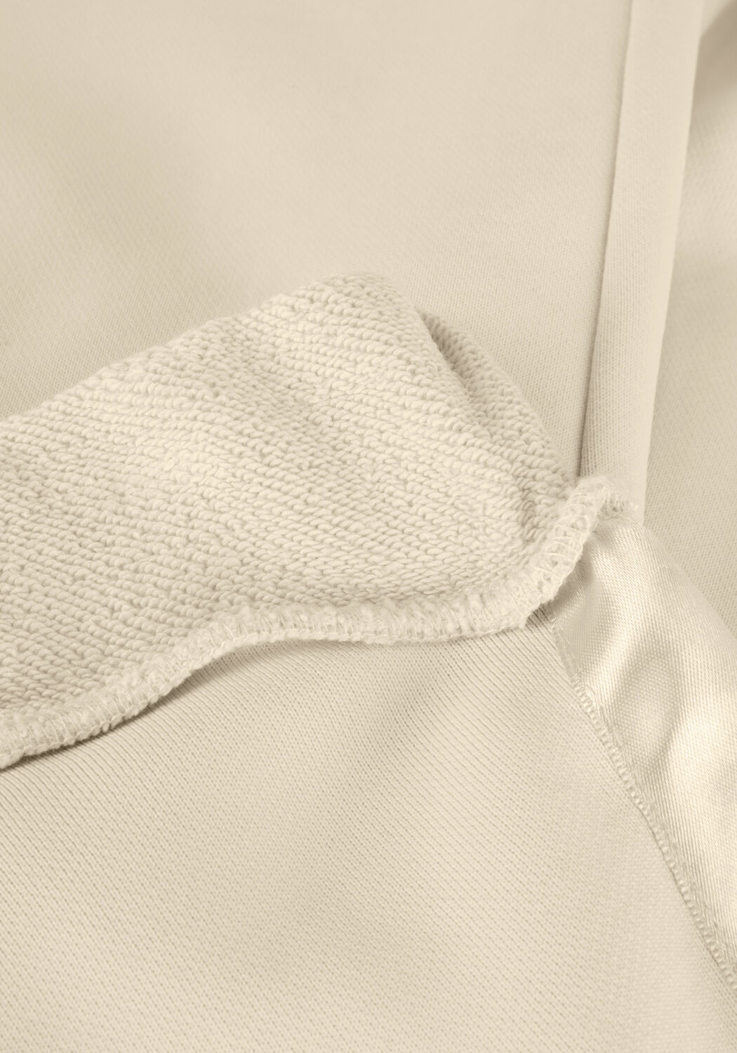 10DAYS Pantalon large FOLDED WAISTBAND JOGGER en beige - large