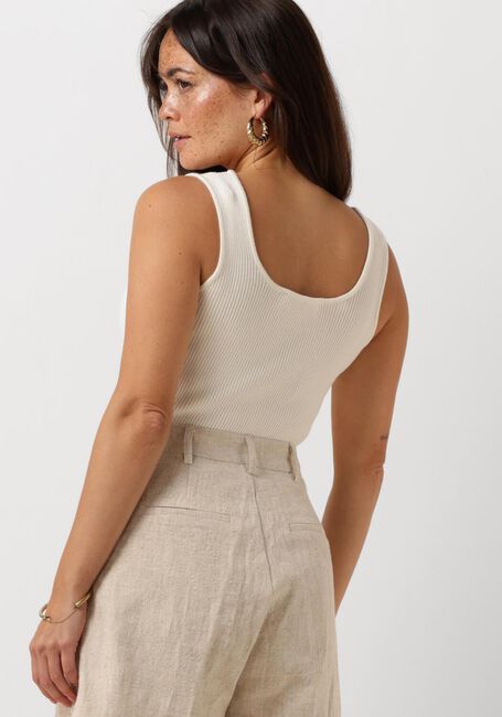 SELECTED WOMEN Haut SLFJENNY SL KNIT TOP en beige - large