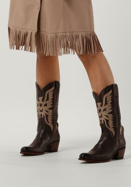 SENDRA Santiags 12763 en marron - large