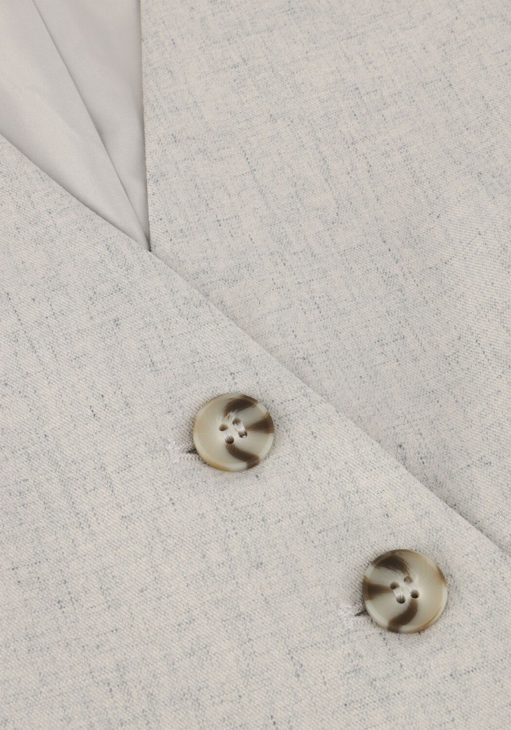 Lichtgrijze Y.A.S. Gilet YASBRI WAISTCOAT - large