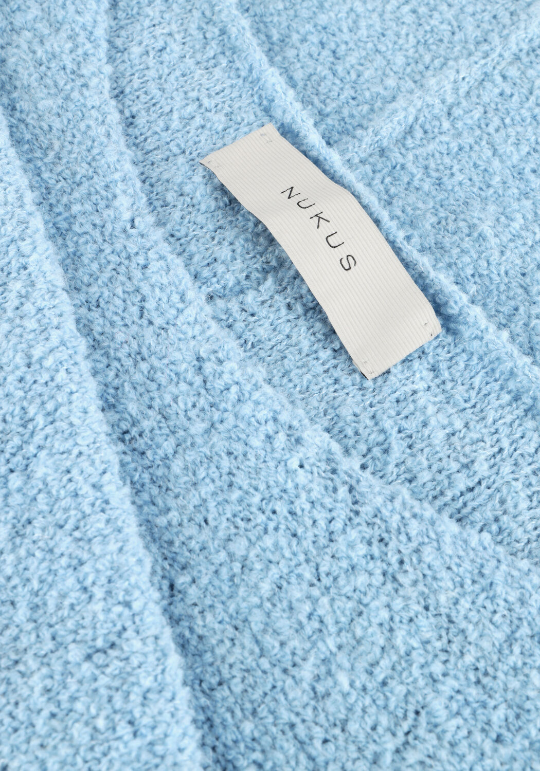 NUKUS Pull MATILDE PULLOVER BOUCLE en bleu - large