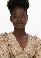 SISSEL EDELBO Mini robe BERLIN DRESS en beige - medium