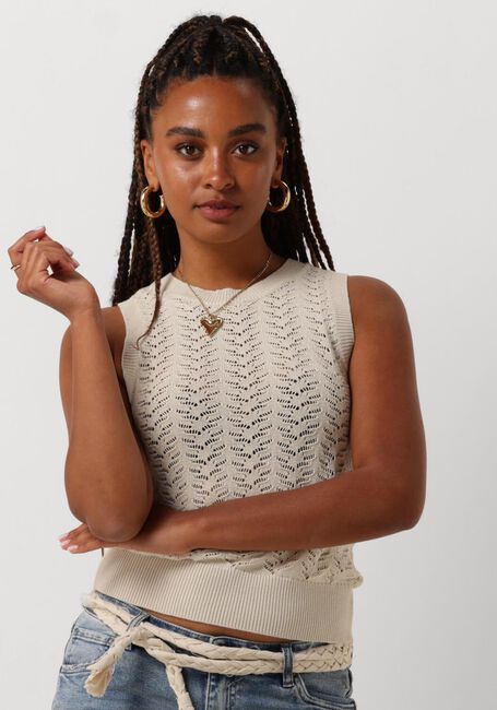 CIRCLE OF TRUST Haut MARIEKE TOP en beige - large
