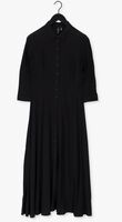 Zwarte Y.A.S. Maxi jurk YASSAVANNA LONG SHIRT DRESS