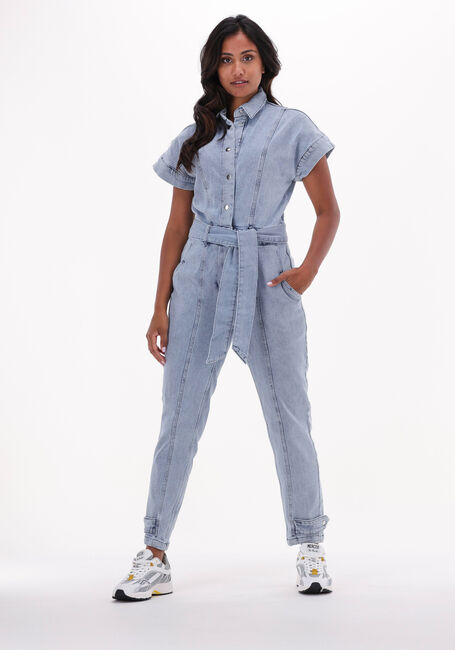 Lichtblauwe FREEBIRD Jumpsuit POLLY JUMPSUIT - large