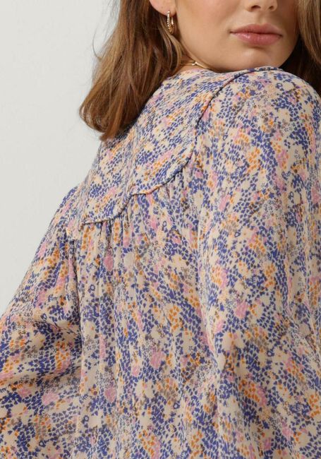 SECOND FEMALE POPPI SHIRT Blouses en bleu - large
