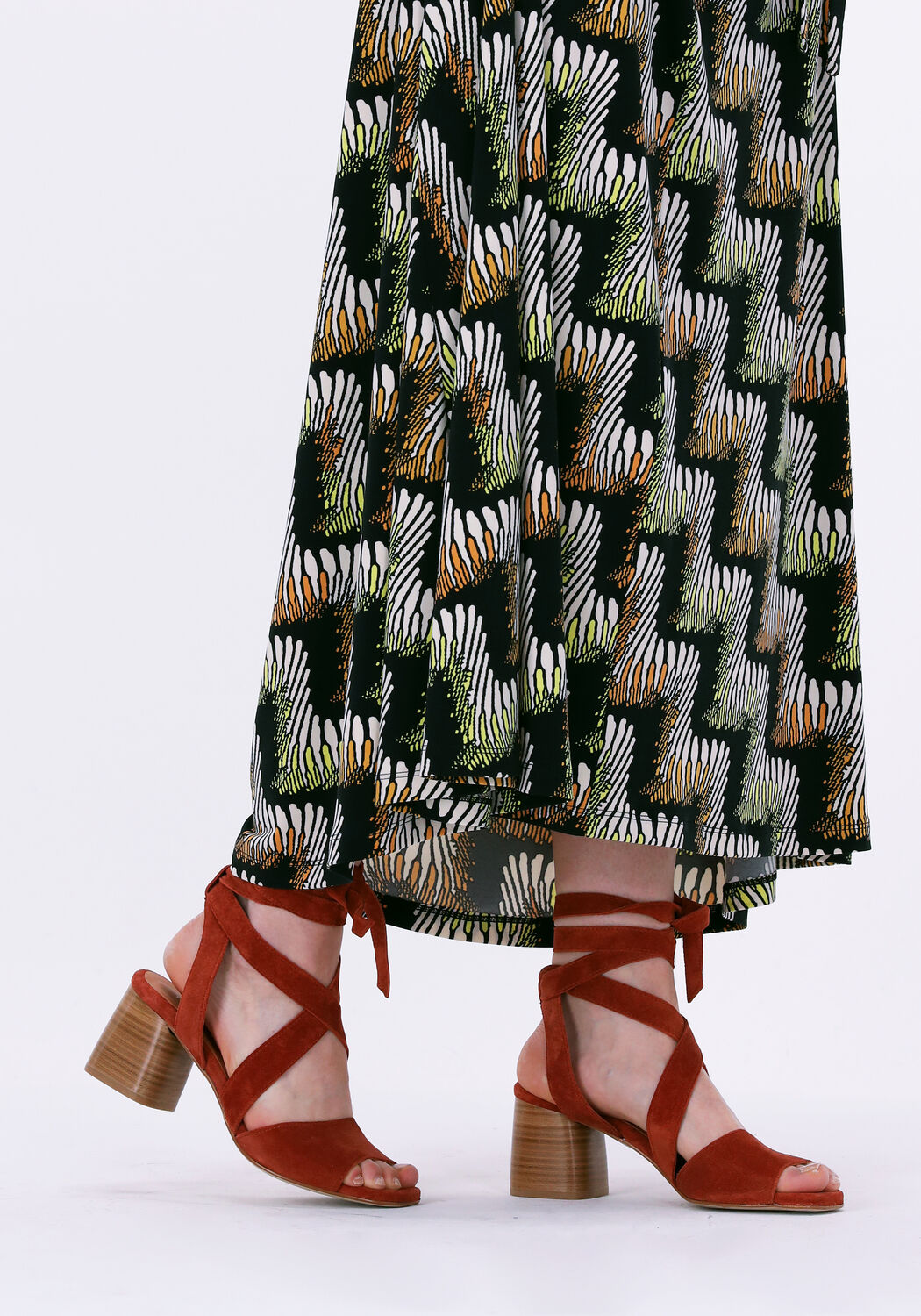 Rode VIA VAI Sandalen POLLY SHADE | Omoda