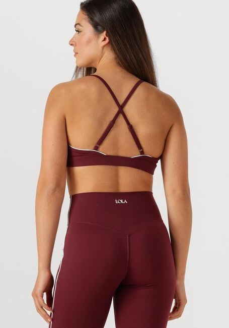 THE LOLA CLUB Haut DEMI Bordeaux - large
