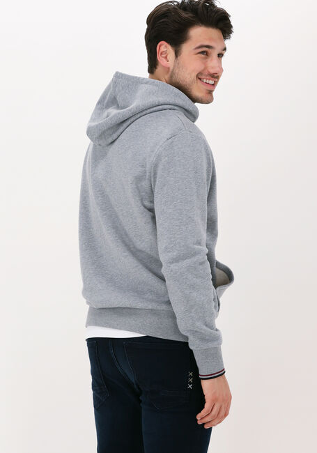 FRED PERRY TIPPED HOODED SWEATSHIRT Pulls & Gilets en gris - large