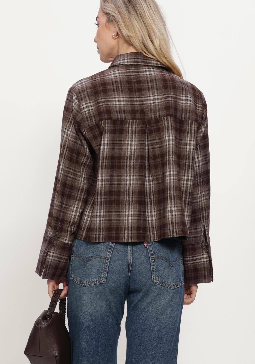 Bruine NEO NOIR  JAYLIN FLANNEL CHECK SHIRT - large