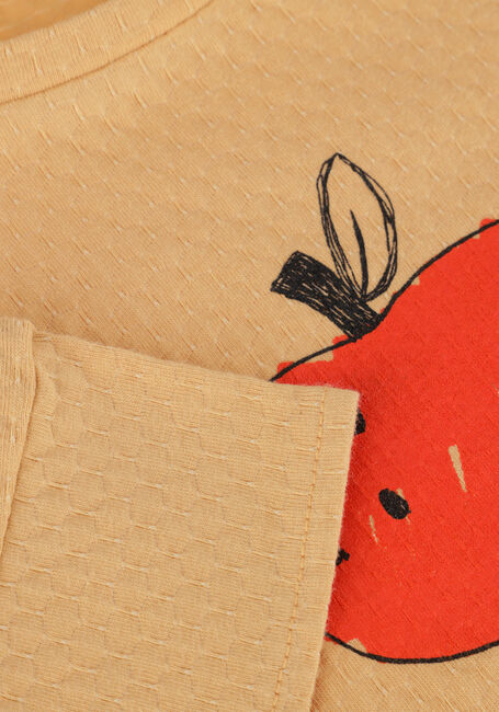 Cognac Sproet & Sprout T-shirt CROPPED T-SHIRT APPLE Cognac Sproet & Sprout T-shirt CROPPED T-SHIRT APPLE - large