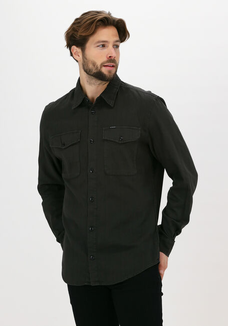 G-STAR RAW Chemise décontracté MARINE SLIM SHIRT L/S en gris - large