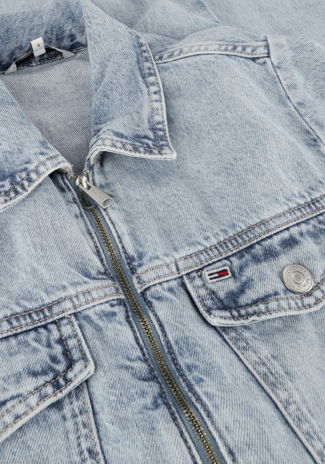 TOMMY JEANS Combinaison BOILER SUIT FLAG en bleu - large