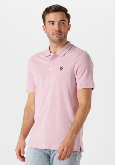 LYLE & SCOTT Polo PLAIN POLO SHIRT Rose clair - large