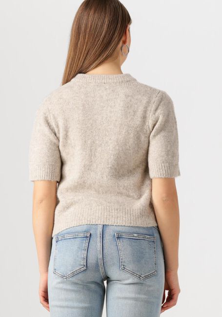 MY ESSENTIAL WARDROBE Gilet ELLIEMW KNIT CARDIGAN SS en beige - large